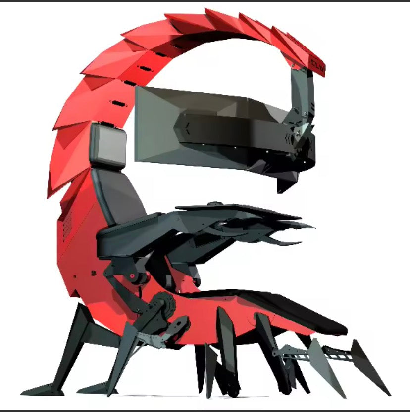 Scorpion designed gaming chair