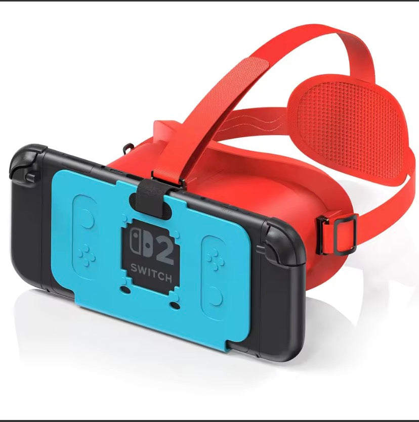 VR Headset For Nintendo Switch 2 Virtual Reality VR Glasses with Adjustable HD Lenses and Comfortable Head Strap