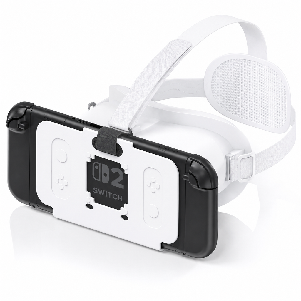 VR Headset For Nintendo Switch 2 Virtual Reality VR Glasses with Adjustable HD Lenses and Comfortable Head Strap